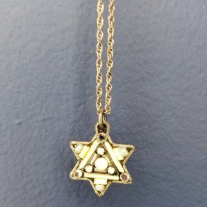 Ayala Bar Mosaic Star of David Necklace